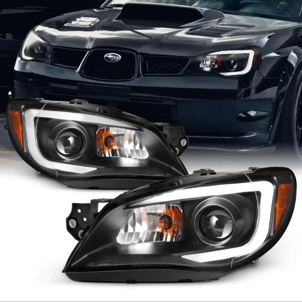 Lamp led black
