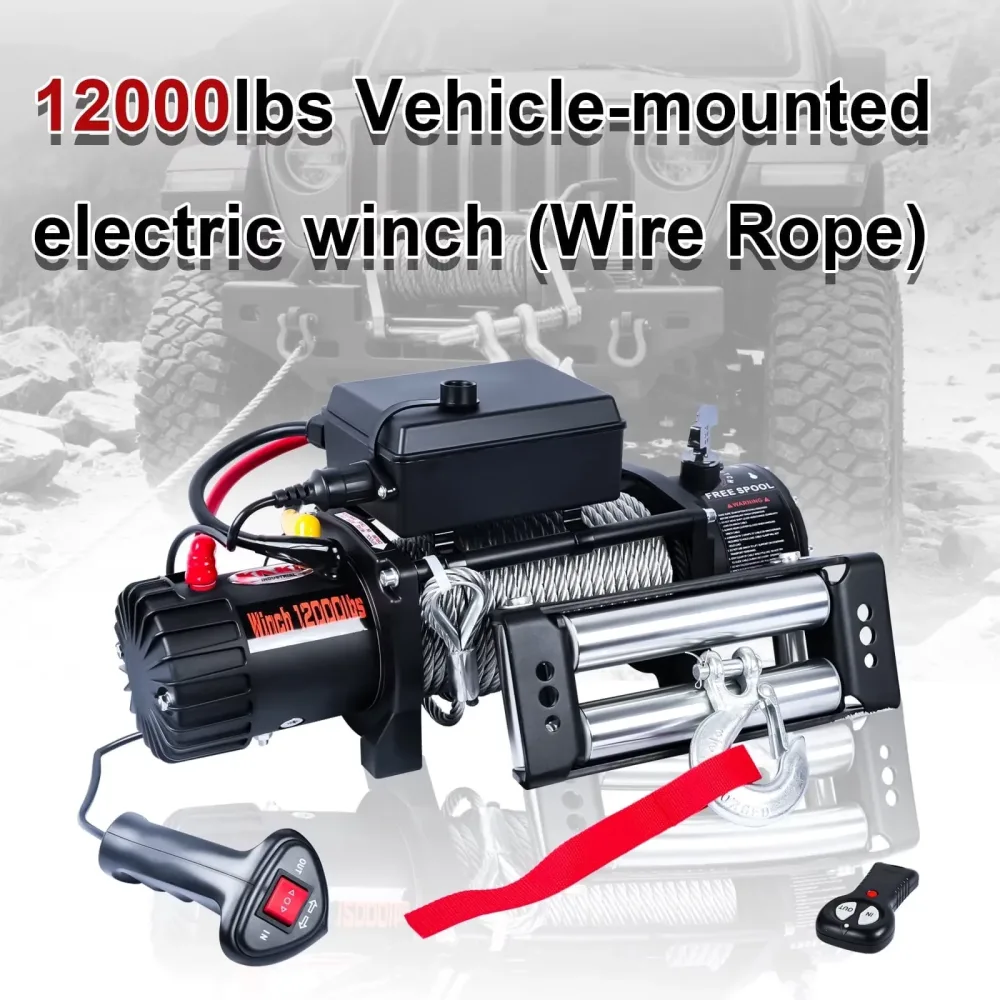 Electric Winch 12000lb 12v 0.4inch