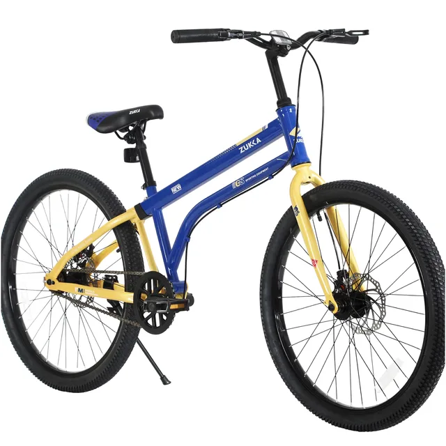 Speed Bike 24 inch blue yellow