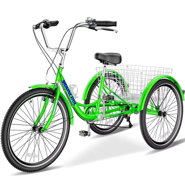 Bike Speed 24" green 350 lbs
