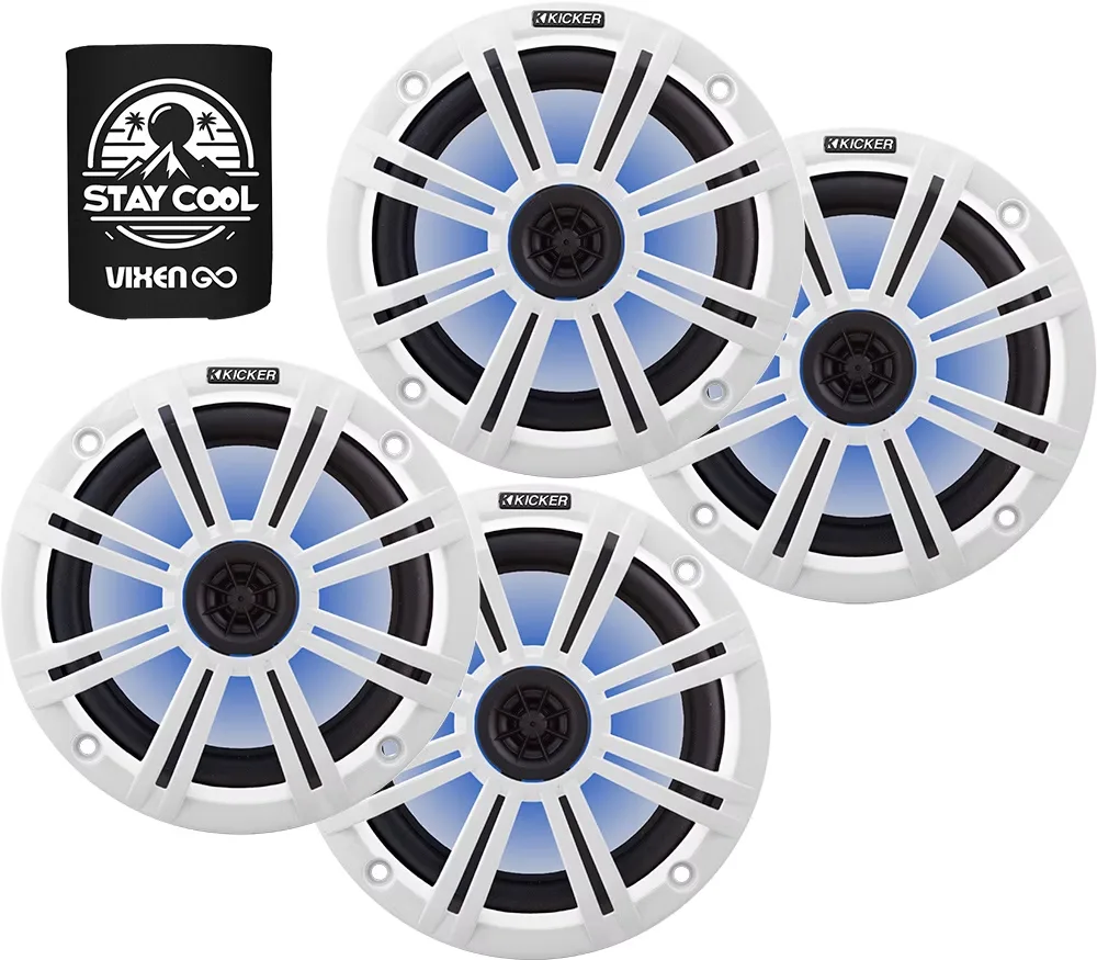Speaker 6.5" 2 pairs led