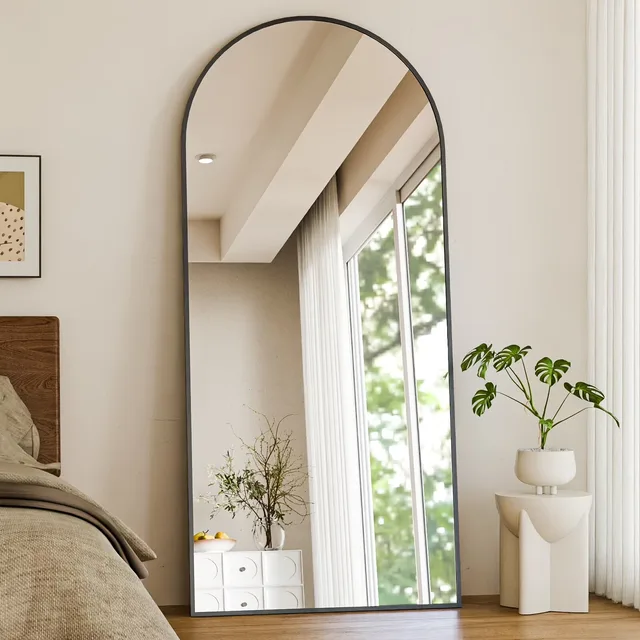 Length Mirror 78" black 35"