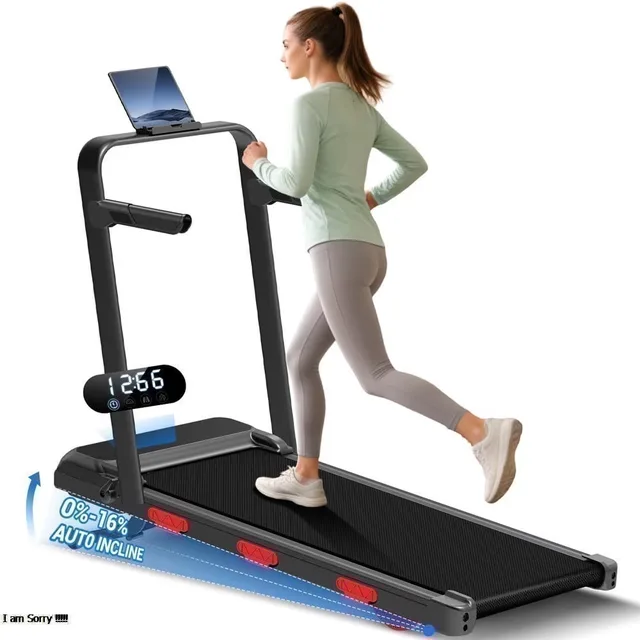 Foldable Treadmill portable adjustable
