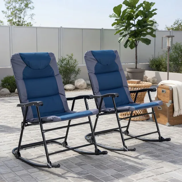 Furniture 265 lb foldable blue