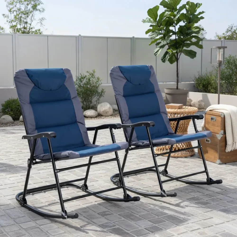 Furniture 265 lb foldable blue