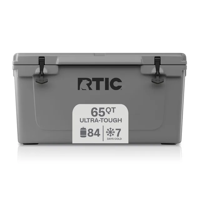 Chest Cooler grey 2.4 inches 65 quart