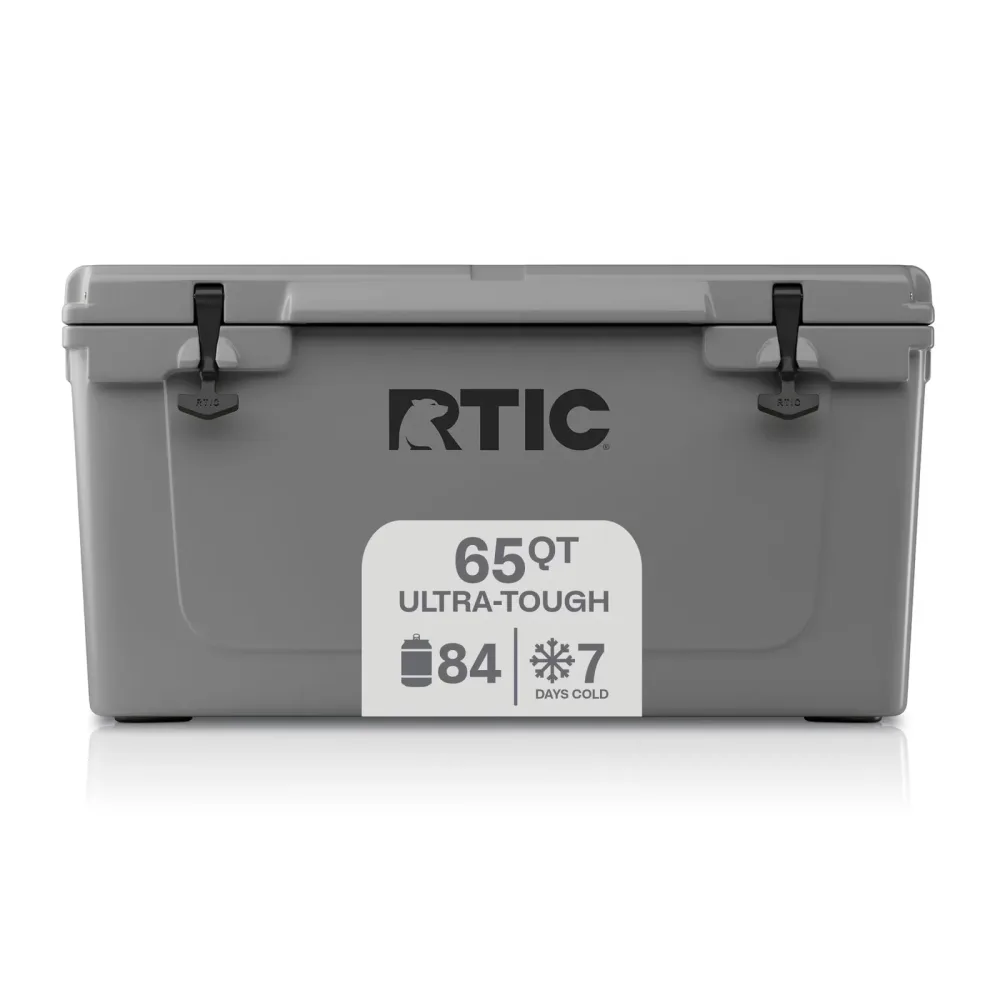 Chest Cooler grey 2.4 inches 65 quart