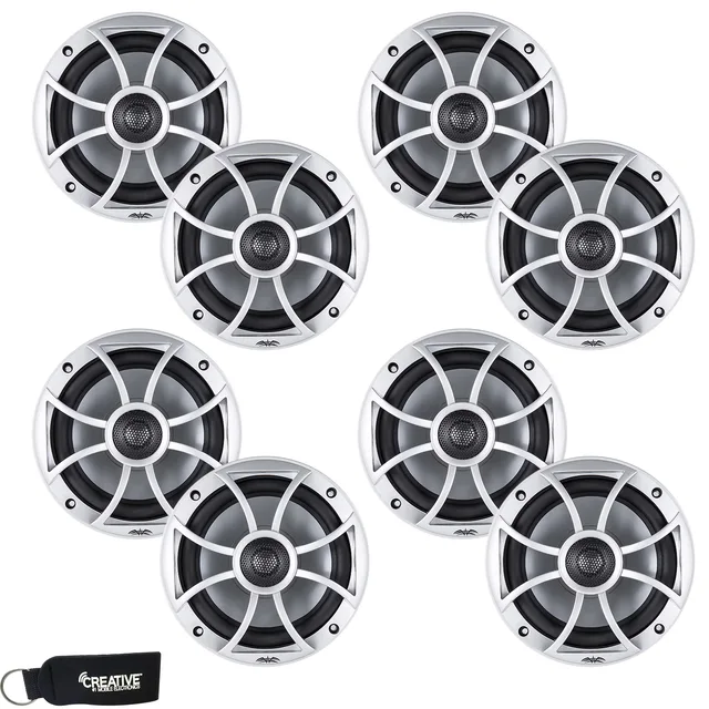 Speaker 6.5" silver 6.5 inch