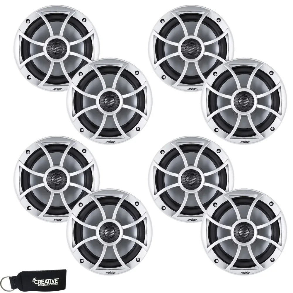 Speaker 6.5" silver 6.5 inch