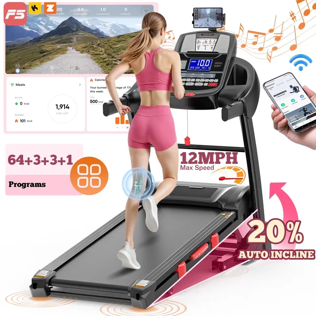 Running Machine 5.1hp 400lbs folding