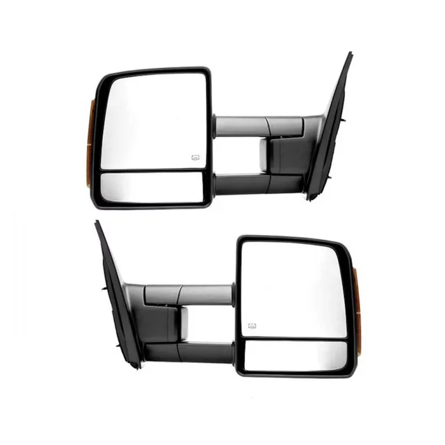 Door Mirror black folding