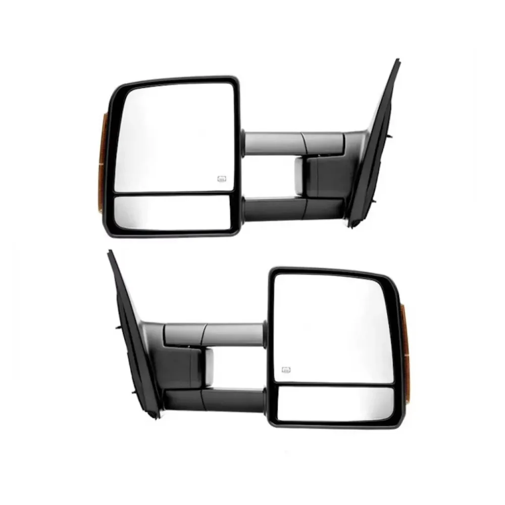 Door Mirror black folding