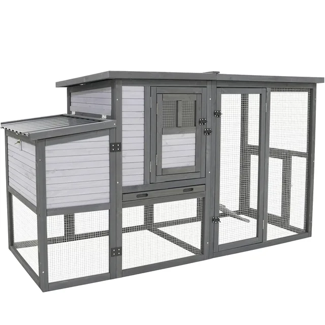 Chicken Coop 79 inch waterproof blue