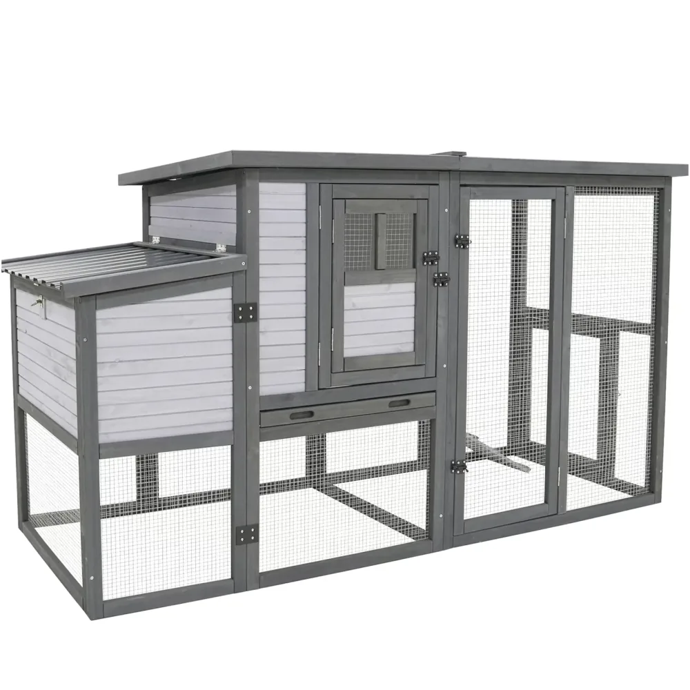 Chicken Coop 79 inch waterproof blue