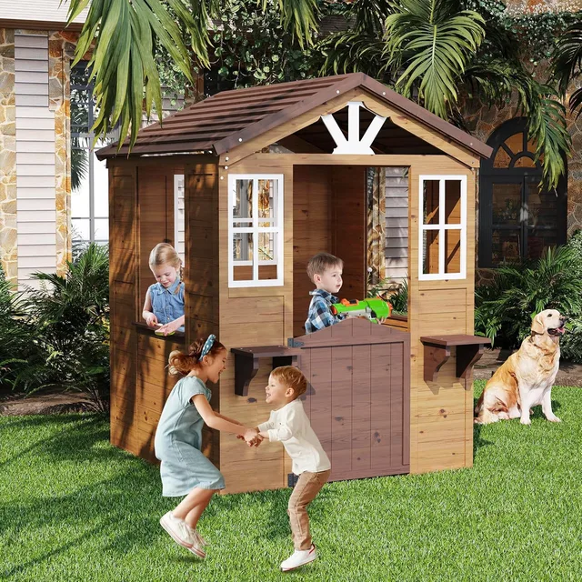 Play House brown 44.1" 46.5"