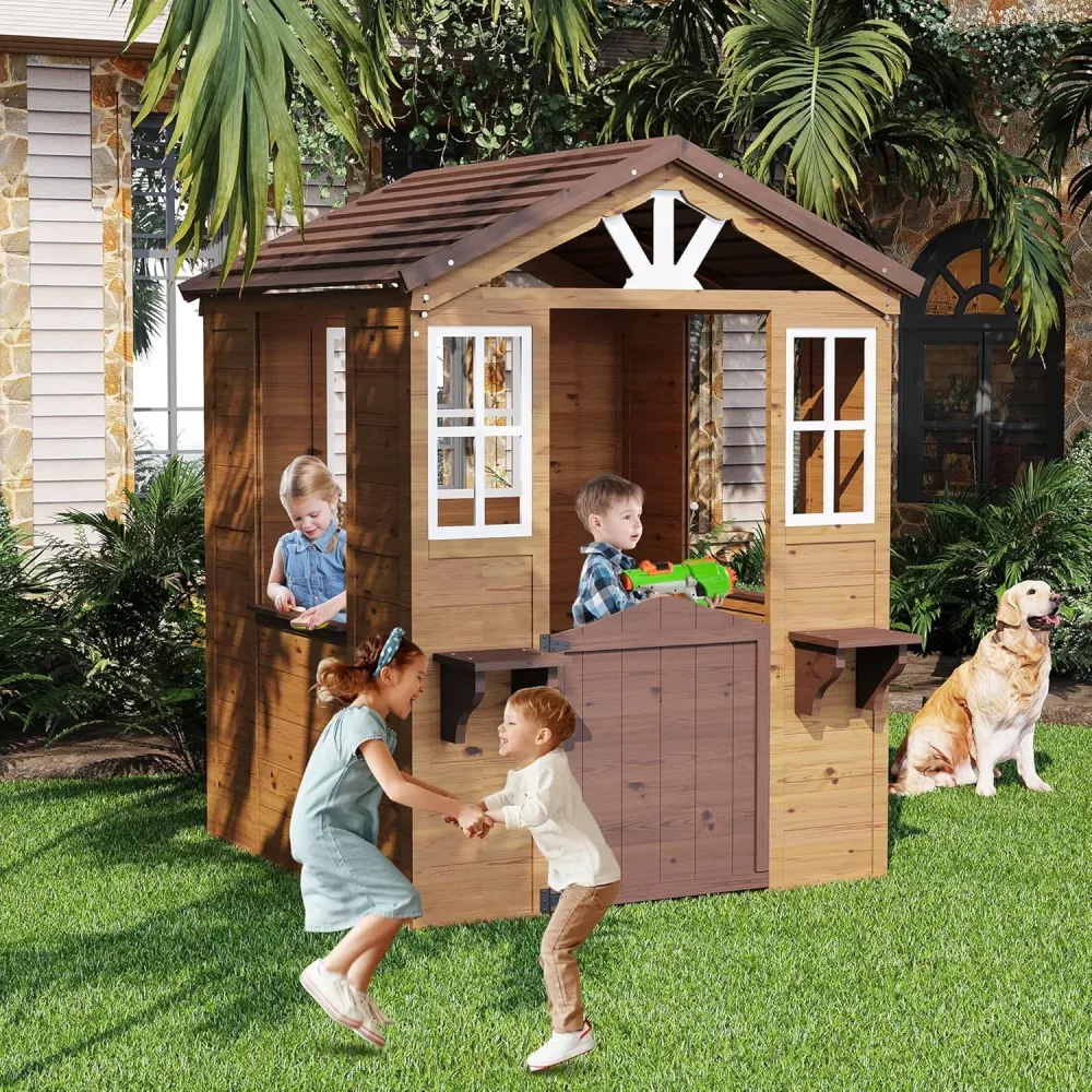 Play House brown 44.1" 46.5"