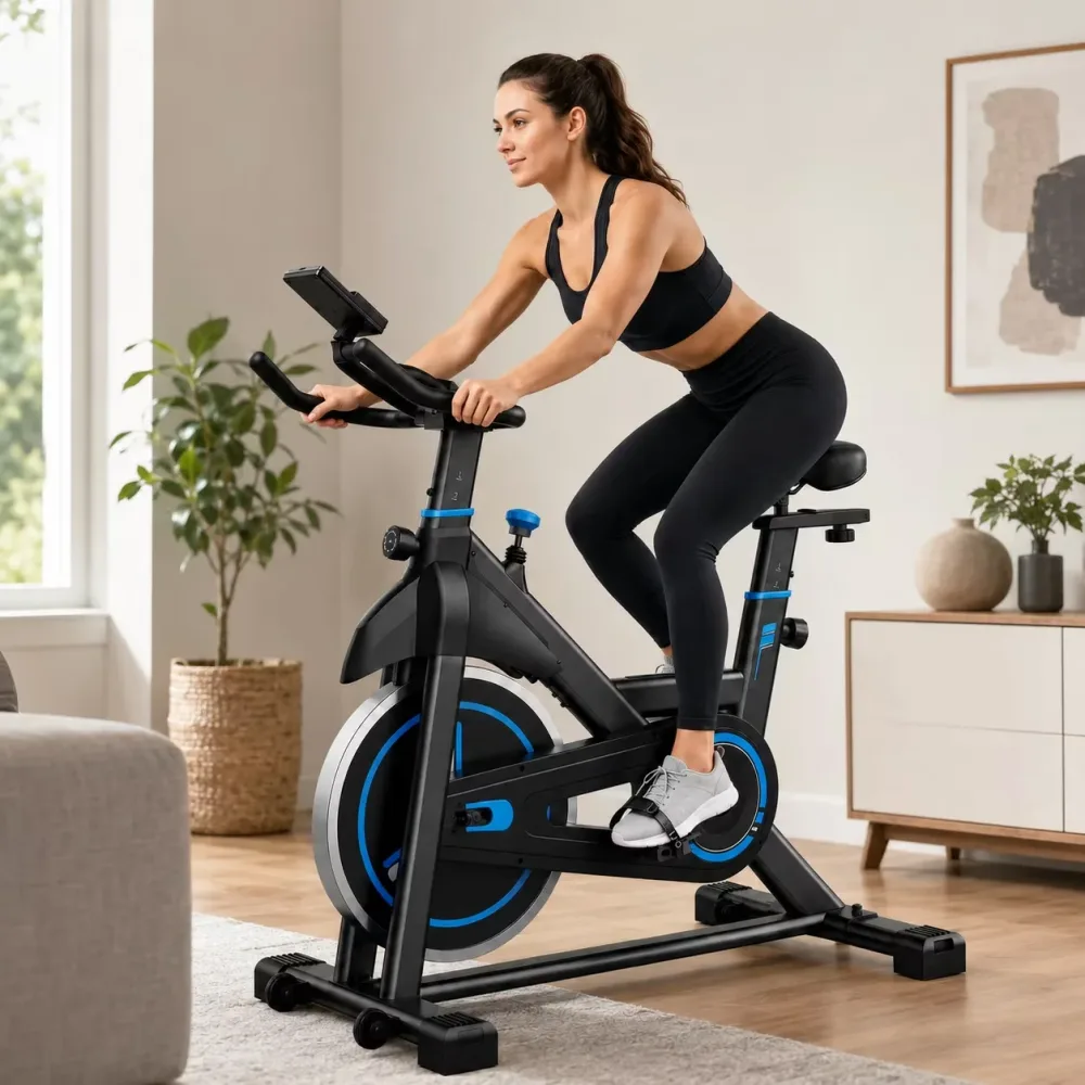Exercise Bike 0 in bluetooth adjustable