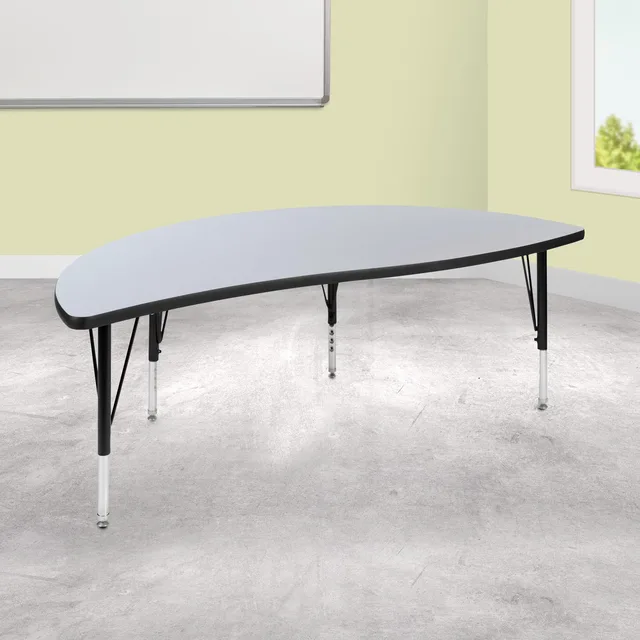 Flash Furniture 60" adjustable grey