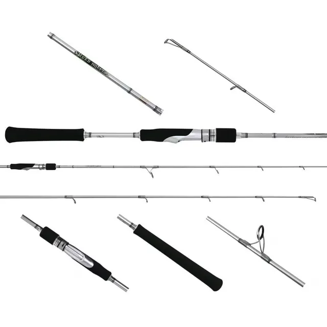 Spinning Rod 6' silver 100lb
