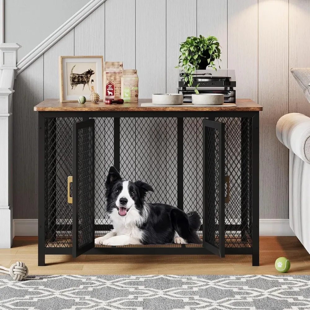 Dog Crate 48 inch 100 lbs 46.65"