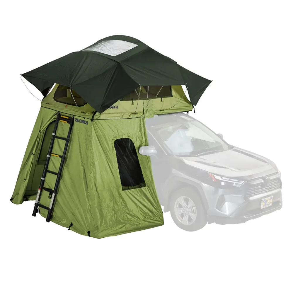 Rooftop Tent green 92 in waterproof