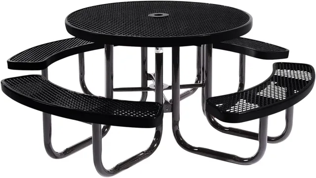 Furniture 46" black 4"