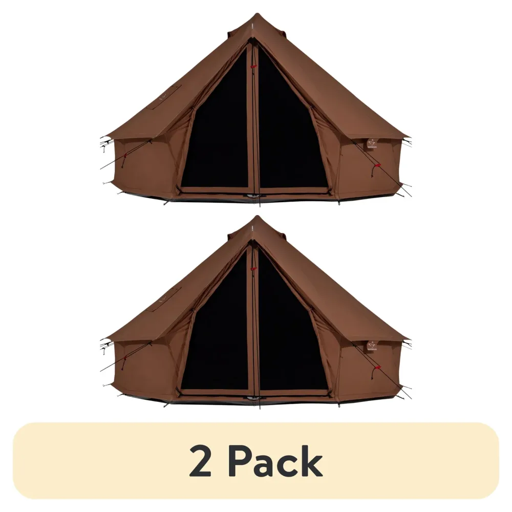 Bell Tent 2 pack 16.5' red