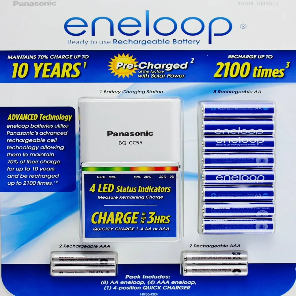 Batteries led rechargeable