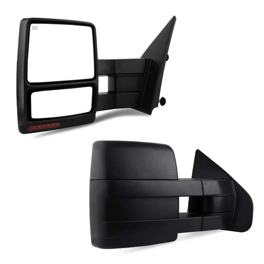 Mirror led heavy-duty black