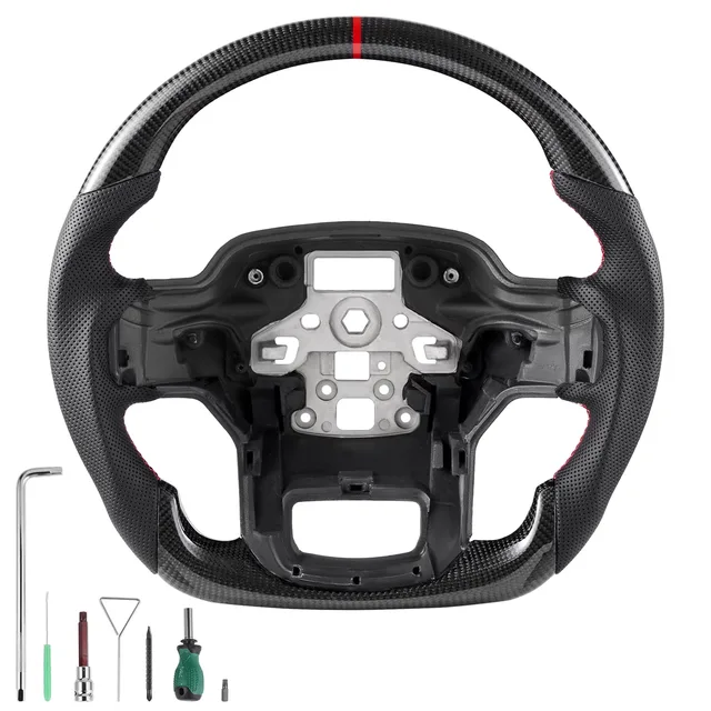 Steering Wheel black 4.75 in 120.65 mm