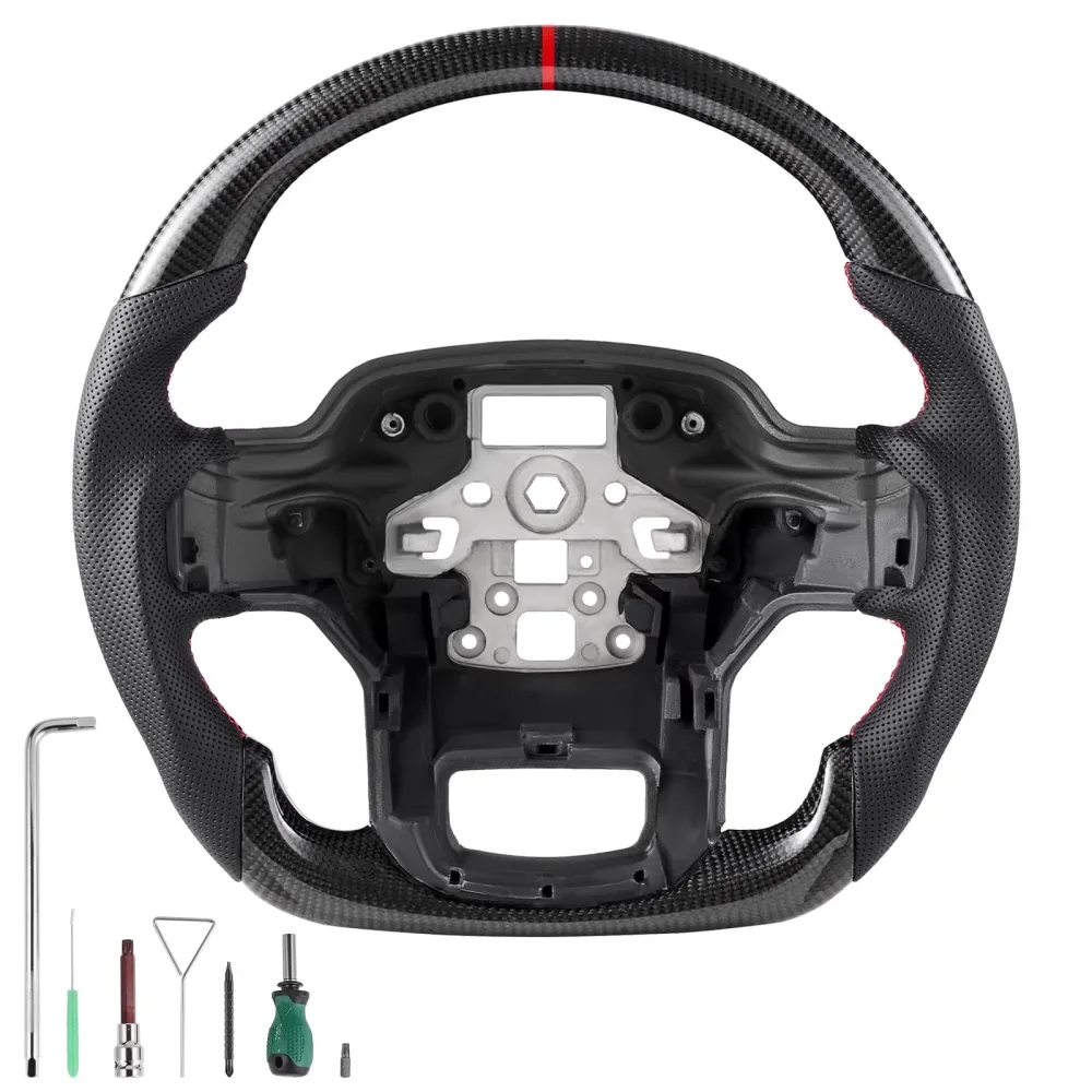 Steering Wheel black 4.75 in 120.65 mm