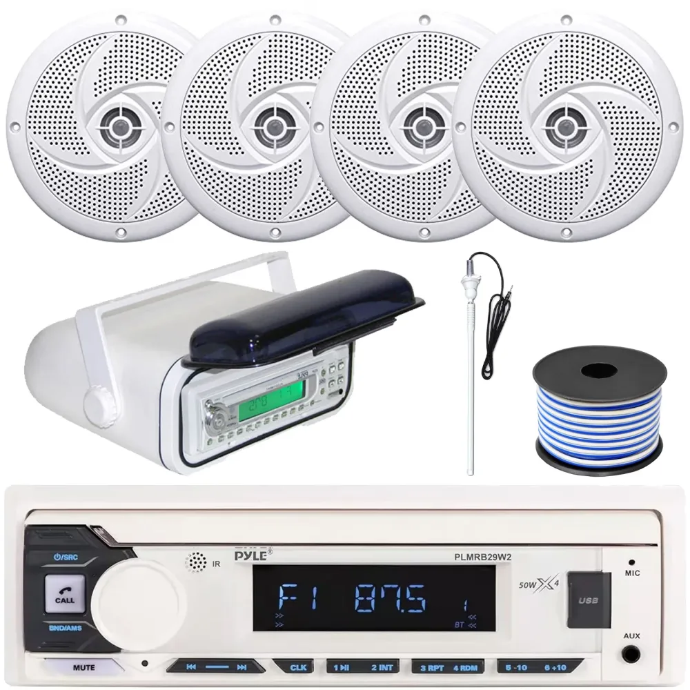 In-dash Stereo 5.25" 180w bluetooth