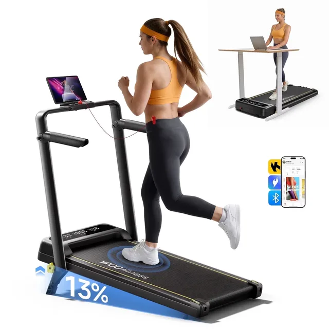 Foldable Treadmill 2.5hp 300 lbs
