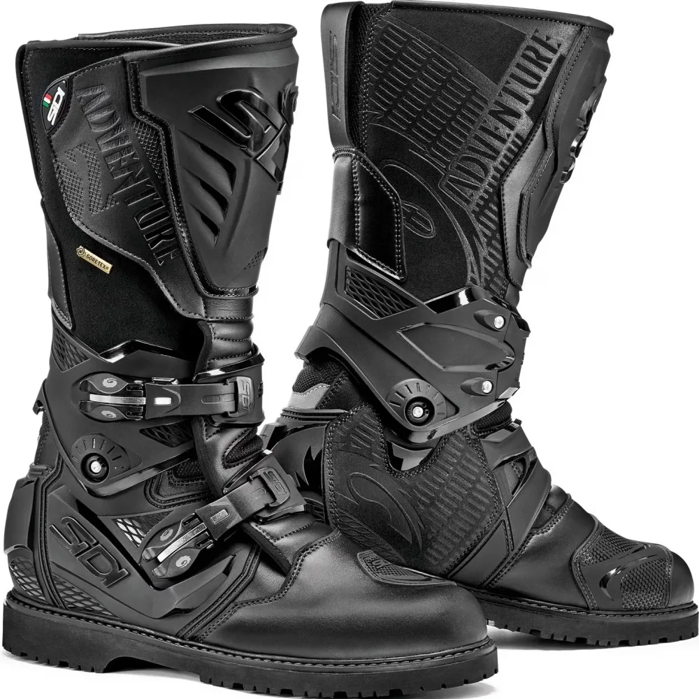 Motorcycle Boots black waterproof