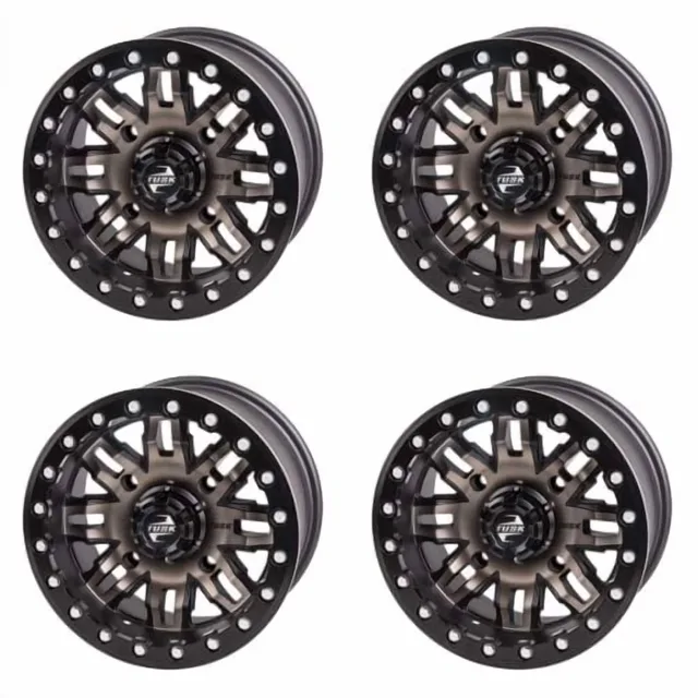 Beadlock Wheel 4 pack black 16"