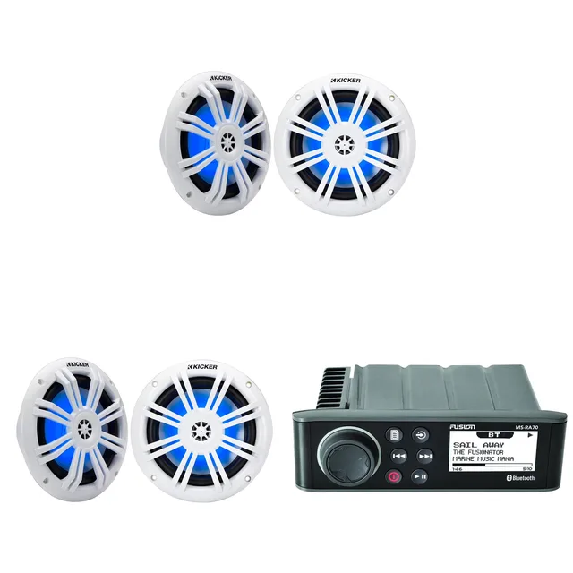 Speaker 2 pair 6.5" bluetooth