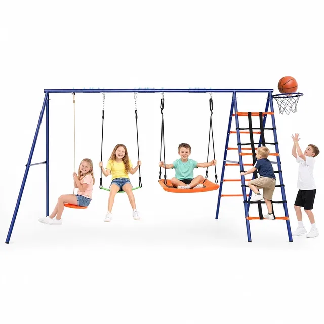 Backyard Playset 550 lb heavy-duty adjustable