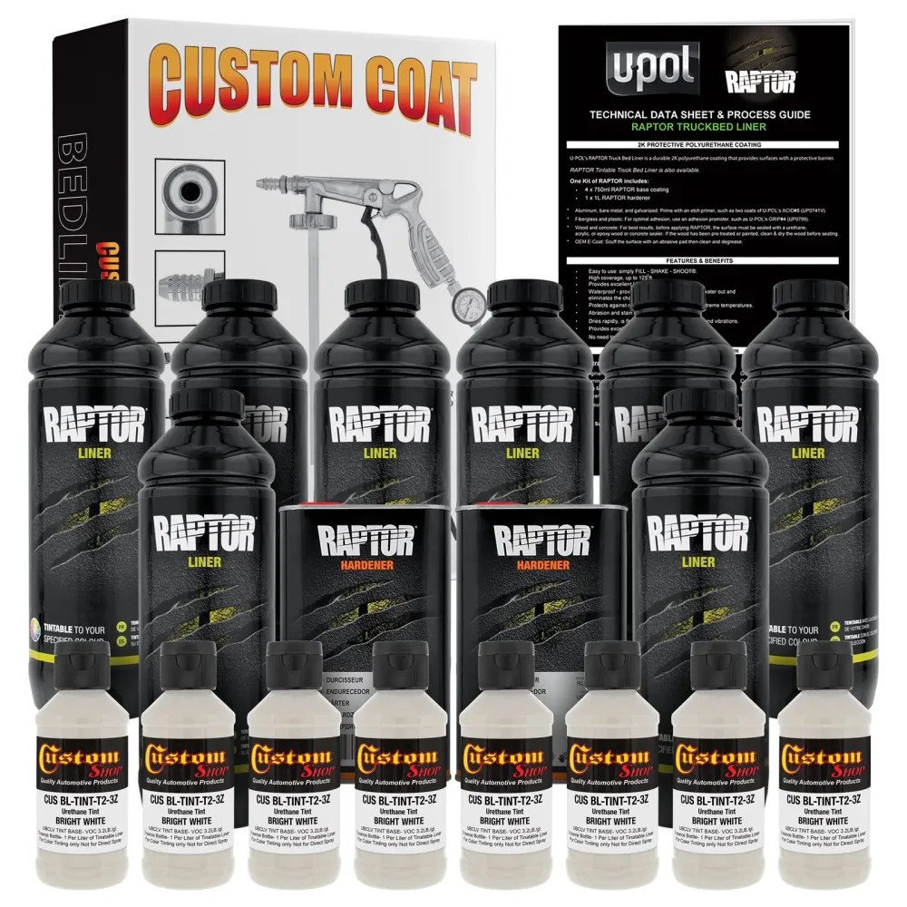 Truck Bed 8 liters white 3 oz