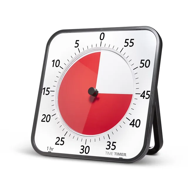 Timer 17" 17 inches red