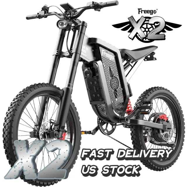 Electric Bike 6000w red 3000w
