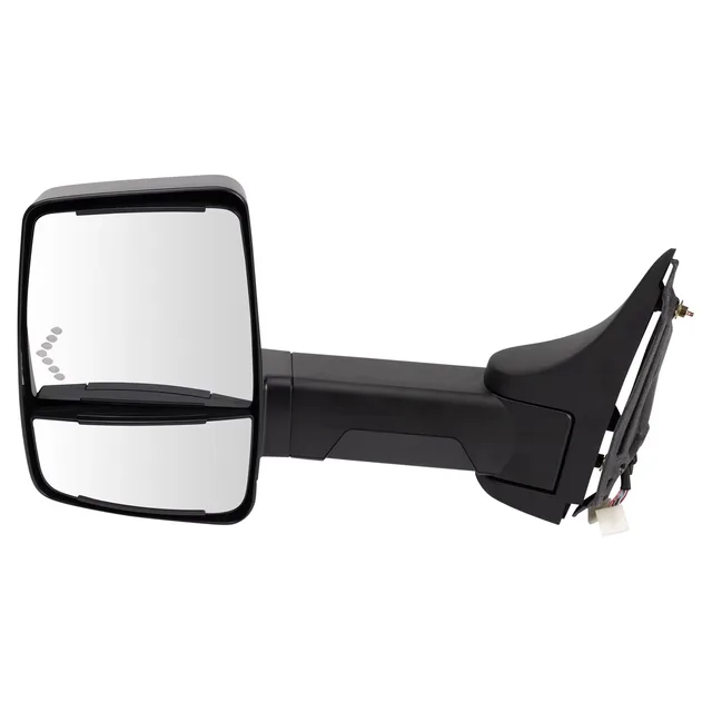 Tow Mirror led black folding