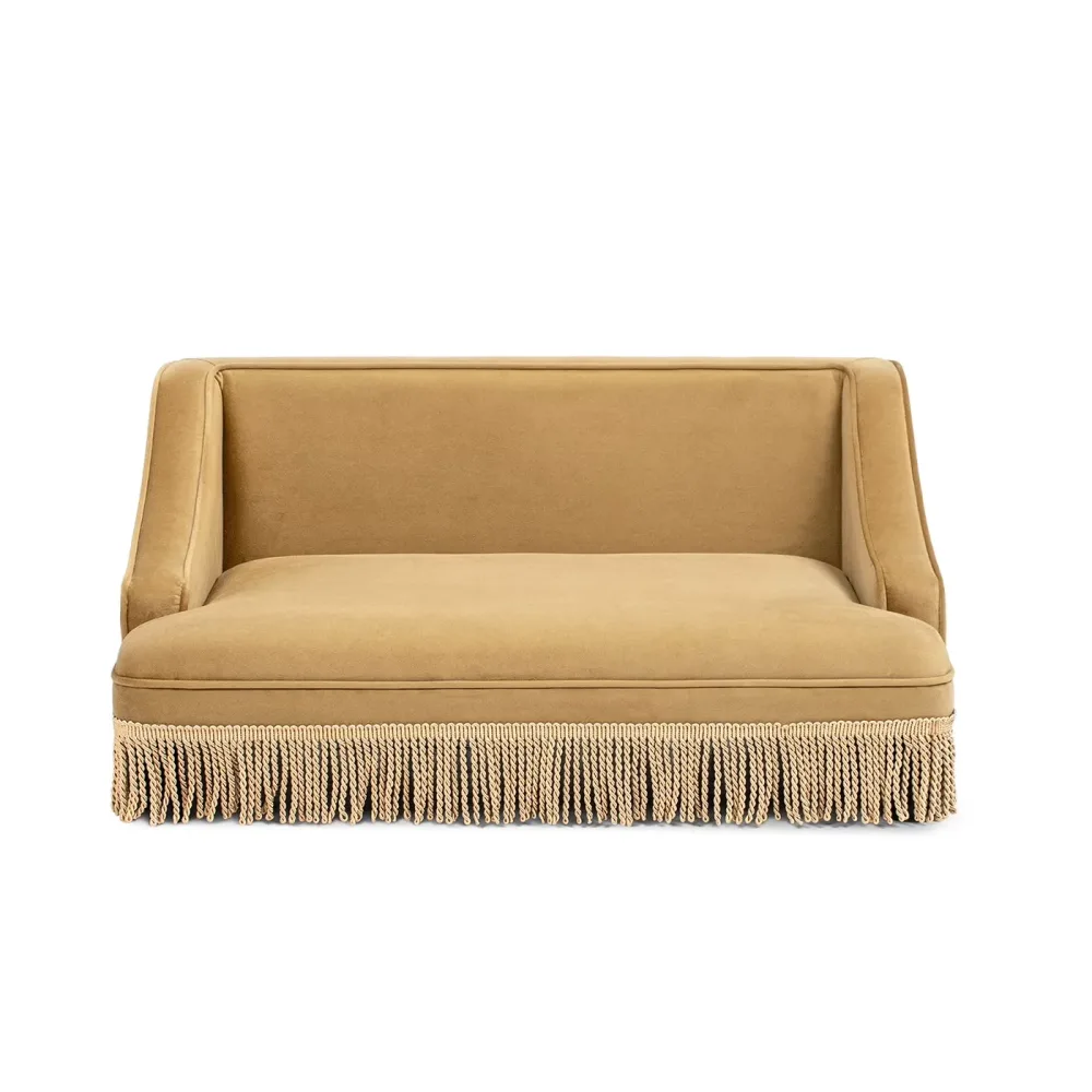 Pet Bed 33" orange yellow