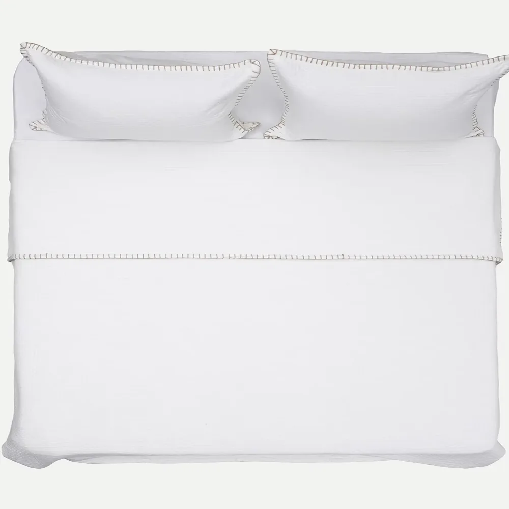 Bedding white 10.00 in blue