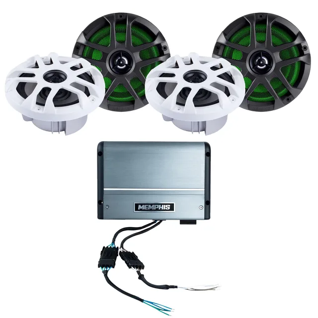 Memphis Audio 2 pair 6.5" 4v