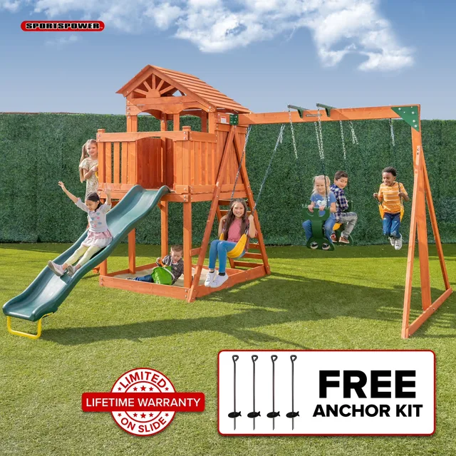 Backyard Play 8ft blue heavy-duty