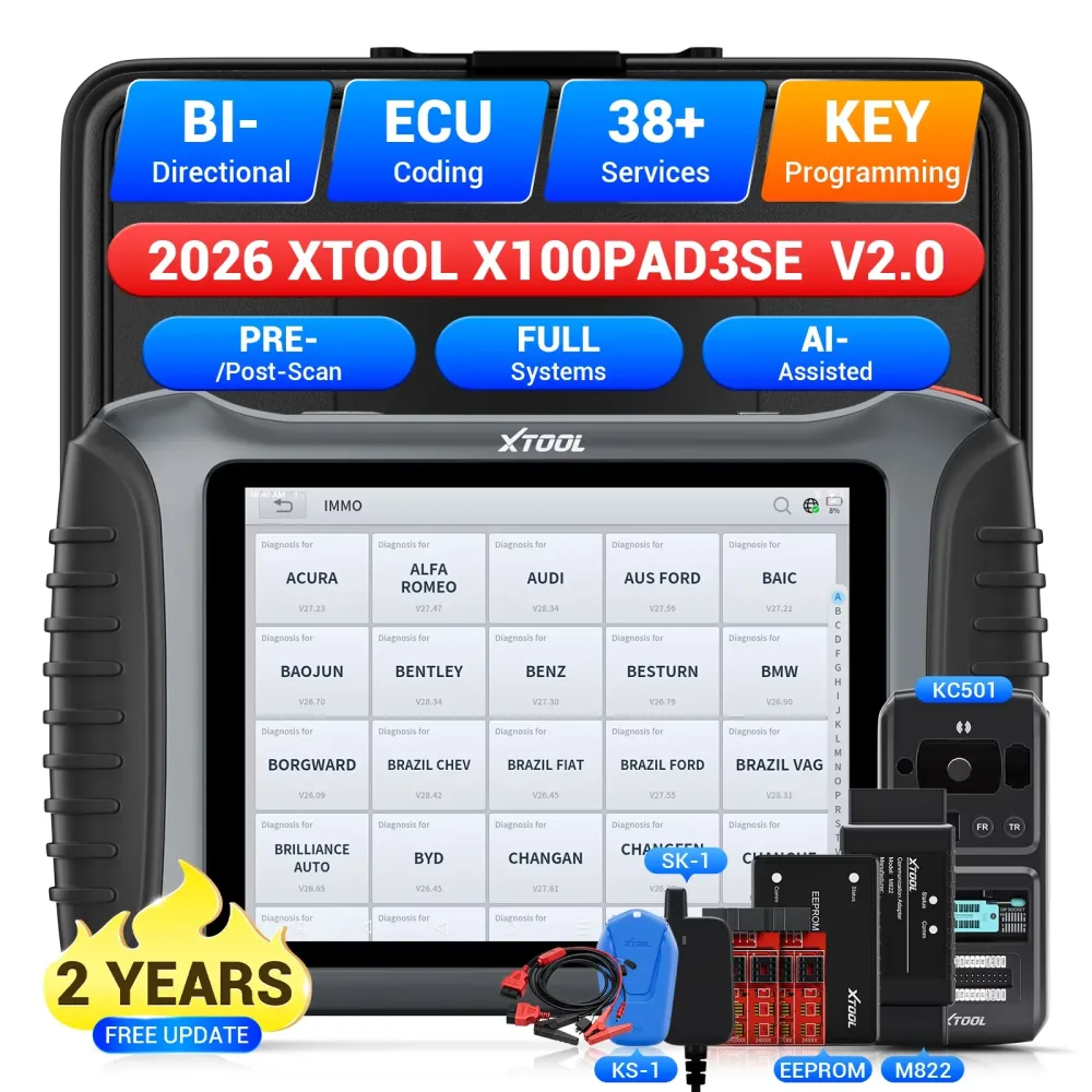 Scan Tool 8 inch 7.3v black