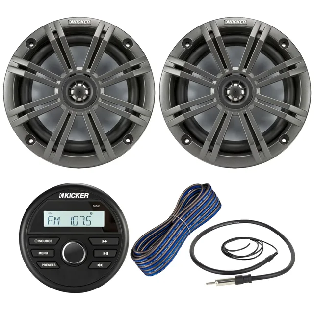 Receiver 1 pair 6.5" 195w