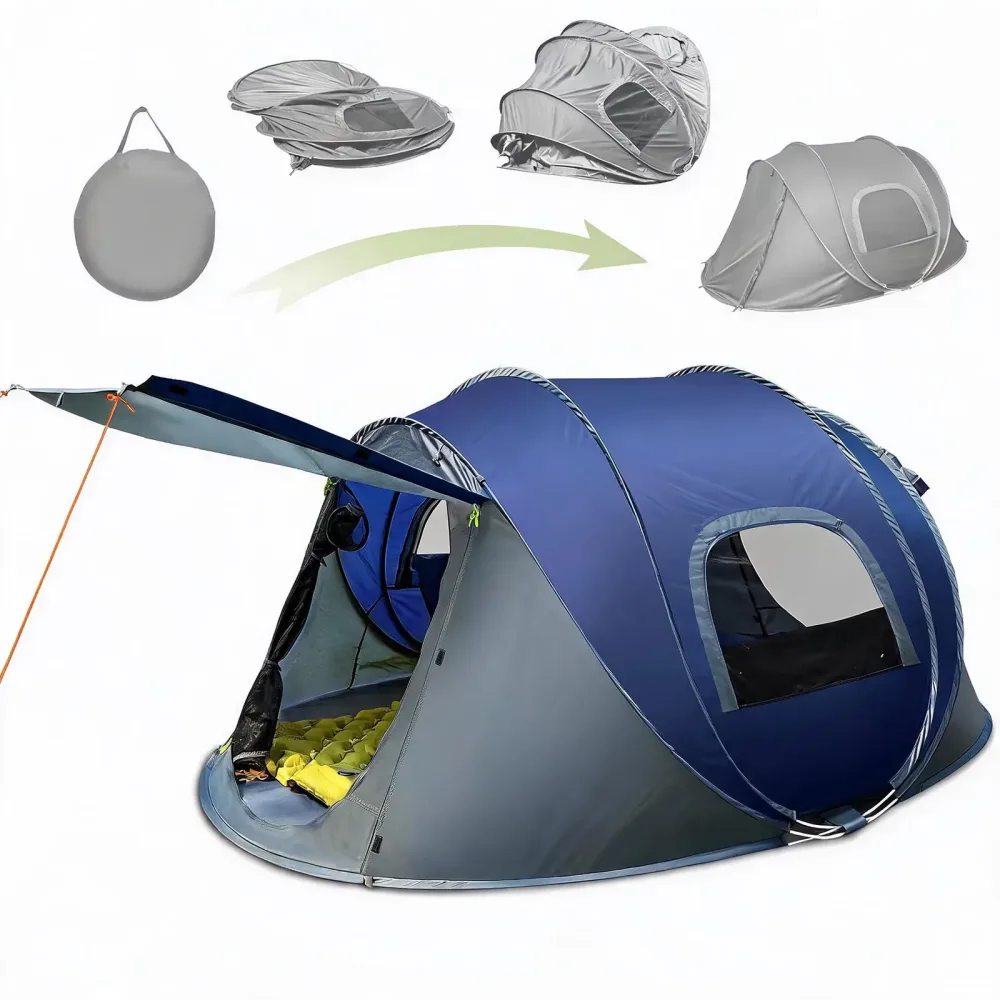 Camping Tent 2 persons 9.5 ft 6.6 ft