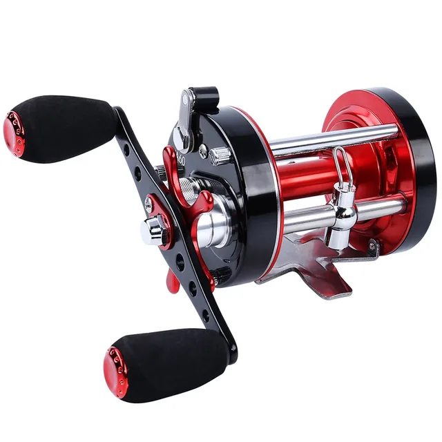 Fishing Reel red heavy-duty