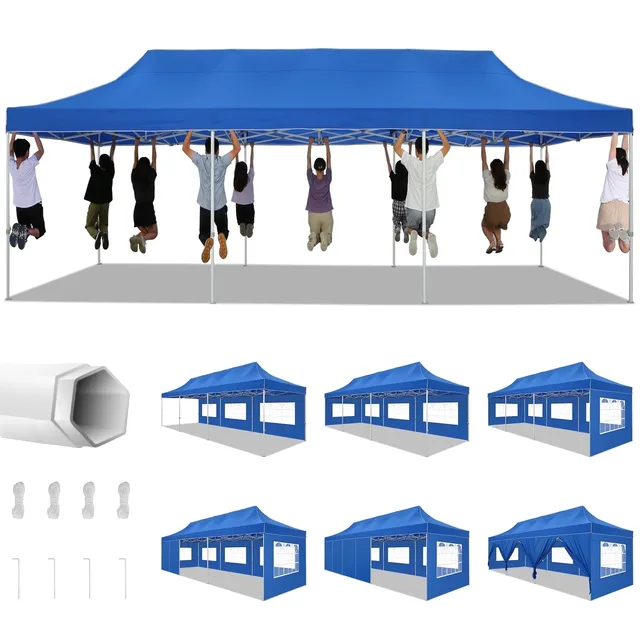 Canopy Tent 10' blue 25-30 people